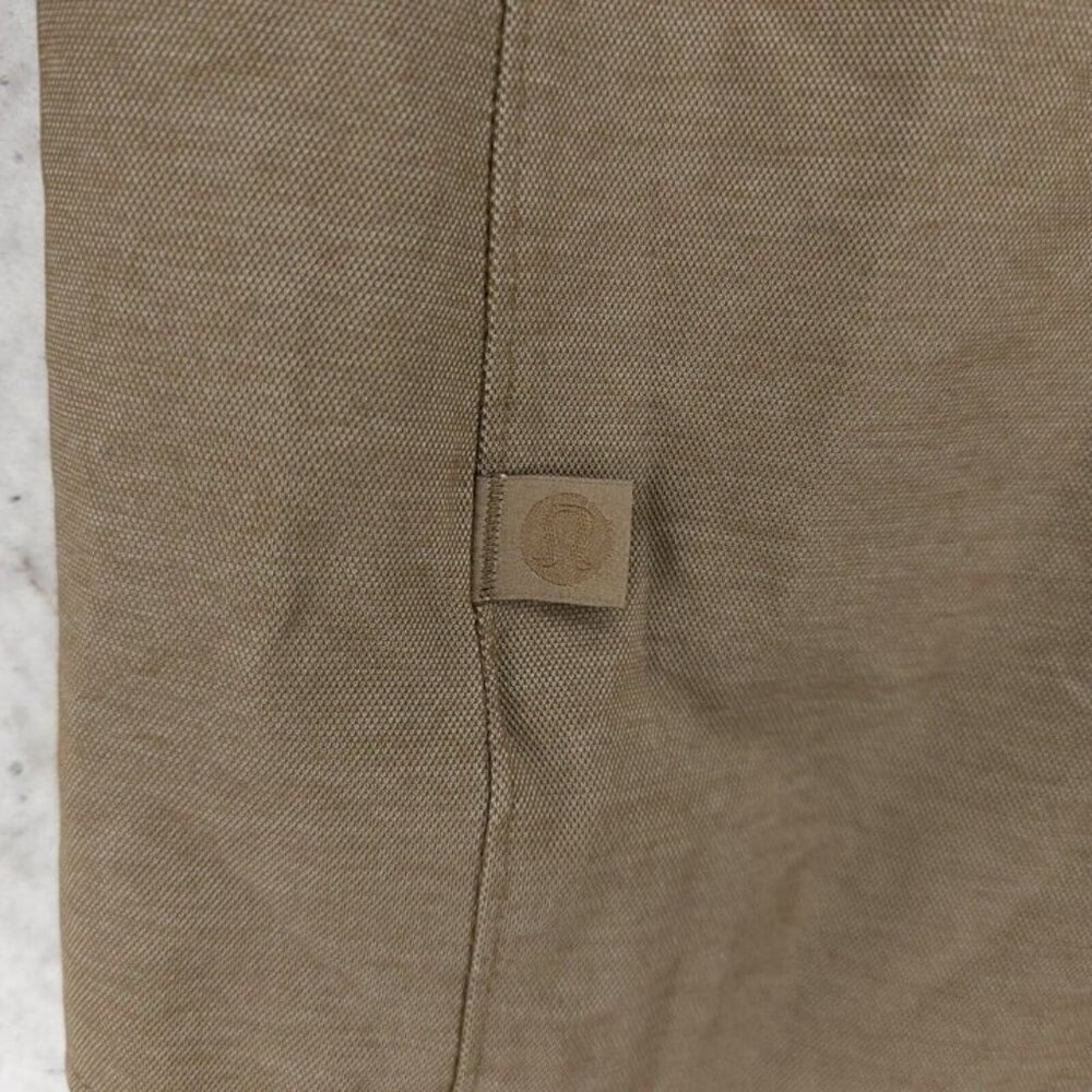 NWOT LULULEMON Commission LS Oxford Shirt ALSC/WHT Allspice SMALL MEDIUM - Picture 5 of 7